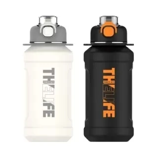 Straw Type Vacuum Sports Bottle Thermal Insulation 500ml Capacity
